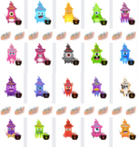 Class Dojo Monster Set: Wizards and Witches
