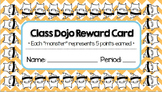 Class Dojo Reward Card