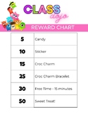 Class Dojo Reward Chart Editable