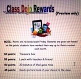 Class Dojo Rewards