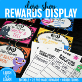 Class Dojo // Classroom Shop Rewards Display