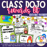 Class Dojo Rewards Kit - Editable!!!