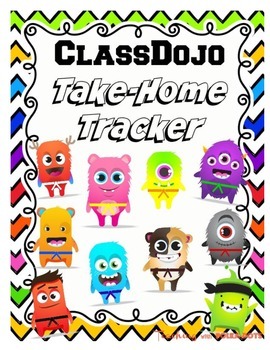 Preview of Class Dojo Tracker