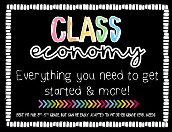 Preview of Class Economy - Getting Started & More!