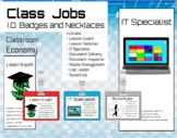 Class Economy Job ID Badges and Labels