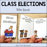 Class Elections MiniBook - Class Representatives