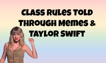 Preview of Class Expectations Told Through Memes and Taylor Swift
