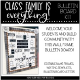 Class Family Is Everything Bulletin Board Kit