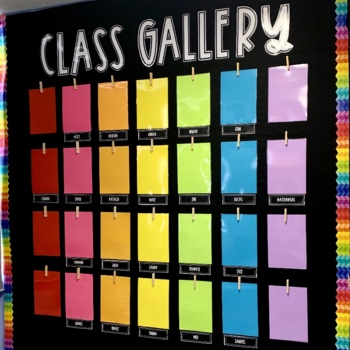 Preview of Class Gallery WOW Wall