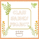 Class Garden Math & Science Project