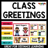 Class Greetings | Social Distancing Greetings