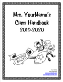 Class Handbook for Open House / Back to School Night