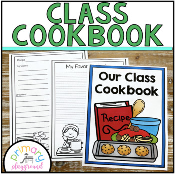 Preview of Class Holiday  Cookbook Class Recipe Book