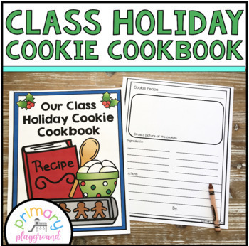 Preview of Class Holiday Cookie Cookbook Recipe Book