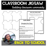 Class Jigsaw Puzzle || Community Building || Back to Schoo