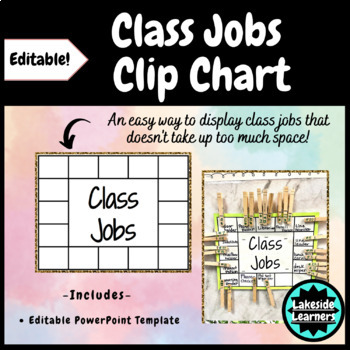Cards for Leadership Roles (Classroom Jobs) Chart