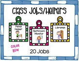 Class Jobs Signs Freebie