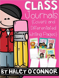 Class Journal Pages and Covers