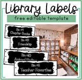 Class Library Editable Labels Freebie