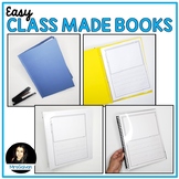 Class Made Books EASY Writing Activities