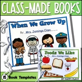 Class Books for Preschool and Kindergarten - Writing Promp