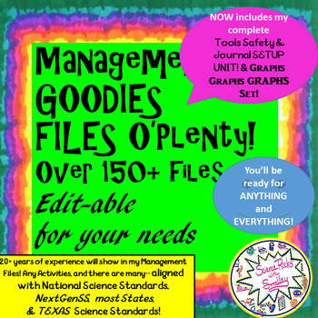 Preview of Class Management GOODIES SUPERSET--159+EDITable Files +FREEcompleteToolsUNIT!
