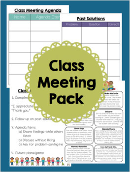 Preview of Class Meeting Pack