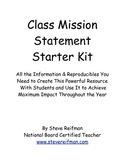 Class Mission Statement Starter Kit