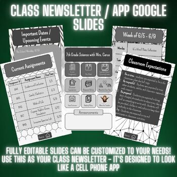 Preview of Class Newsletter / Class App (Back to School Must-have!)