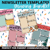 .Class Newsletter Templates | August through May Bundle!