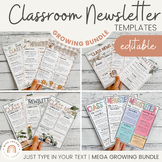 Class Newsletter Templates - Growing Bundle
