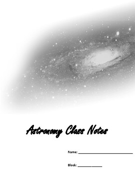 Preview of Class Notes: Astronomy