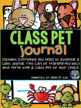 Preview of Class Pet Journal