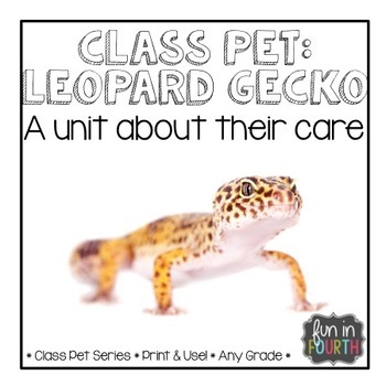Preview of Leopard Gecko Articles, Activities, and Care Plans