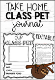 Class Pet Travelling Journal