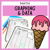 Data Analysis and Graphing Worksheets | Column Graph Activities | Tally Marks