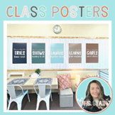 Class Posters (Fully Customizable on Canva)