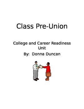 Preview of Class Pre-Union Unit