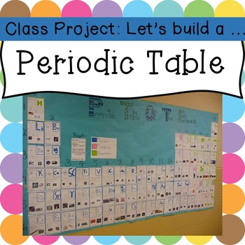 Preview of Class Project: Let's Build a Periodic Table!