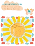 Class Promise Sun Bulletin Board Kit