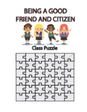 Class Puzzle Pieces for Being a Good Friend and Citizen