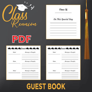 Preview of Class Reunion Guest Book