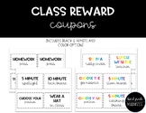 Class Reward Coupons