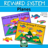 Reward System PLANES Classroom Management Token Board