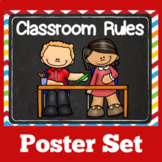 Class Classroom Rules | Posters | Preschool Kindergarten 1
