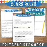 Editable Class Rules and Activities
