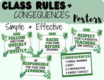 high school classroom rules and consequences