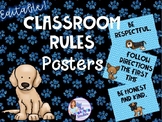 Class Rules Posters- Dog Theme