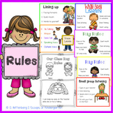 Class Rules & Procedures Posters with Student Rug Rules Book