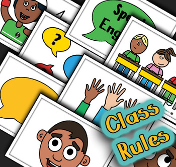 Preview of Class Rules (classroom management)